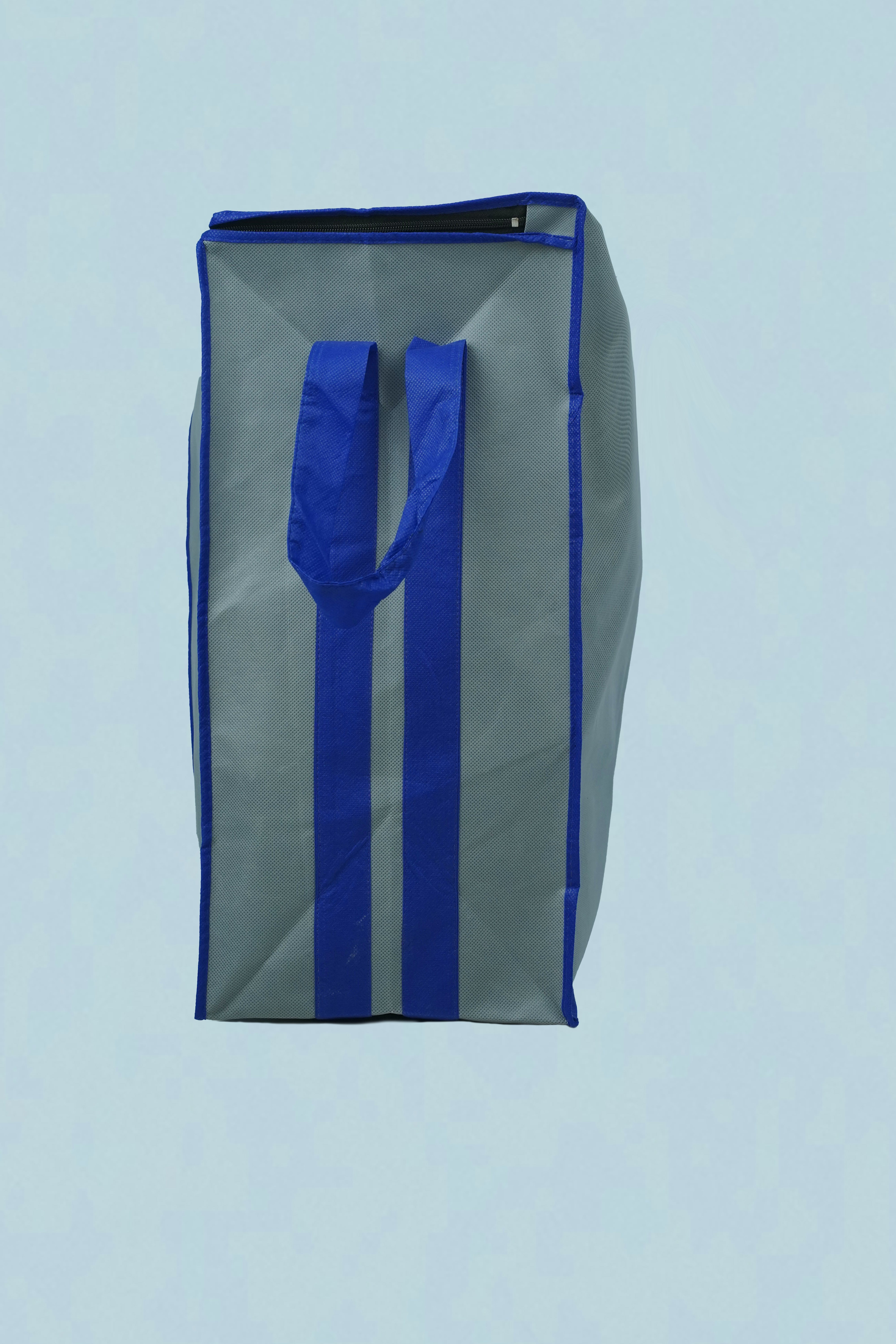 🌟 20 x 20 x 10 – STORAGE BAGS – GREY & BLUE – 120 GSM – 14 MM SHEET – NON WOVEN 🌟