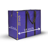 24 x 20 x 12 - Storage Bag - Blue - 120 GSM - Non Woven